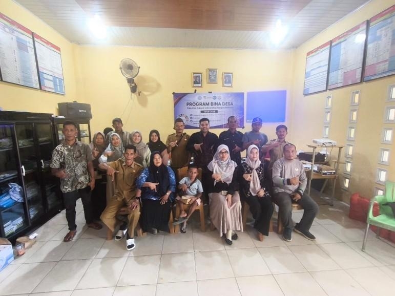 PENDIDIKAN BERKUALITAS JADI SOROTAN BINA DESA FH UBB DI DESA PUDING BESAR (SDGs 4)